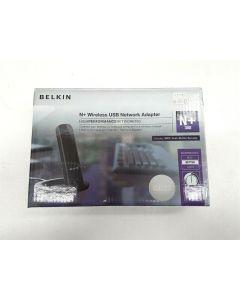 WIRELESS WIFI USB NETWORK ADAPTER DESKTOP PC LAPTOP NOTEBOOK BELKIN F5D8055AU N+