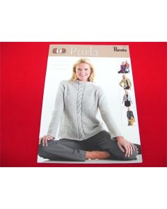 CARDIGANS PATTERN BOOK PANDA PURLA KNIT KNITTING GUIDE 9 PATTERNS #219 219