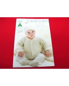 CLECKHEATON PATTERN BOOK KNITTING GUIDE #951 EASY HAND KNITS 8 DESIGNS 4PLY