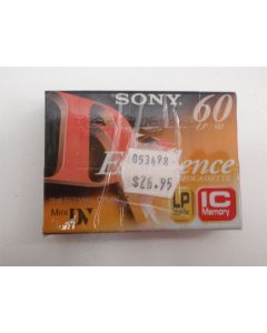 SONY DVM60EXM2 EXCELENCE 60MIN 70M LP MINI DV TAPE NEW