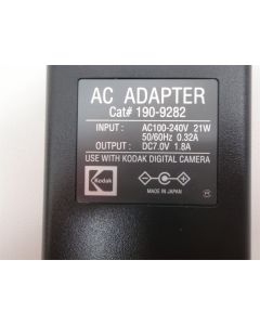 KODAK 190-9282 GENUINE CAMERA AC ADAPTER FOR DC200 NEW