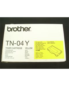 BROTHER TN-04Y GENUINE YELLOW TONER CARTRIDGE HL-2700CN MFC-9420CN ORIGINAL