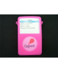 CYGNETT IPOD CLASSIC 80GB RUNNING CASE COVER SLEEVE ARMBAND PINK SILICONE GYM