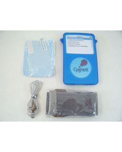 CYGNETT IPOD CLASSIC 80GB RUNNING CASE COVER SLEEVE ARMBAND BLUE SILICONE GYM