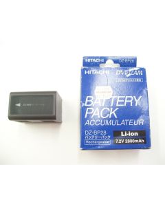 HITACHI DZ-BP28 GENUINE CAMERA BATTERY 7.2V 2800MAH DZ-MV200A DZ-MV200E DZ-MV250