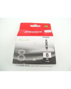 CANON BCI-8BK GENUINE BLACK INK CARTRIDGE IP4200 IP6700D PRO9000 MP500 MP970