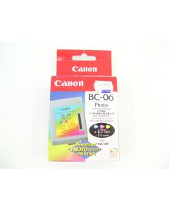 CANON BC-06 INK COLOUR CARTRIDGE INKJET PHOTO BJC GENUINE ORIGINAL BJC-240 