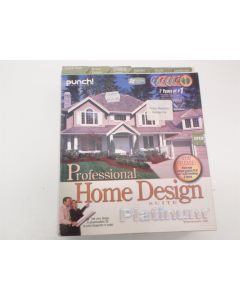 HOME DESIGN SOFTWARE 3D RENDER PUNCH! PROFESSIONAL PLATINUM SUITE VERSION 10