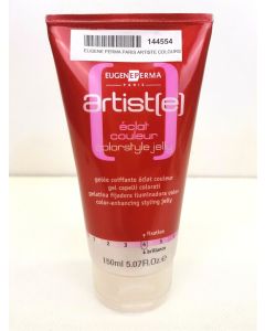HAIR GEL STYLING JELLY SALON EUGENE PERMA PARIS ARTISTE 150ML COLOUR TREATED