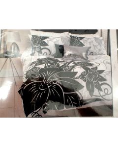 QUILT COVER SET QUEEN BED SIZE PILLOWCASE 210x210CM Paxton & Wiggin Havana Noir