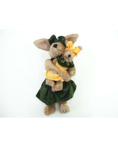 COLLECTABLE BEAR SETTLER DRESSED TEDDY GIFT TOY BEARS JILLY KANGAROO JOEY 37CM
