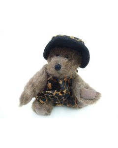 COLLECTABLE BEAR SETTLER DRESSED TEDDY GIFT TOY BEARS MAUDE 23CM DARK BROWN