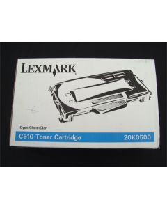 LEXMARK C510 20K0500 CYAN LASER TONER CARTRIDGE