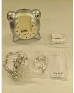 IPOD NANO SPEAKER DOCK ALARM CLOCK CYGNETT GROOVETOONS CY-A-GTS