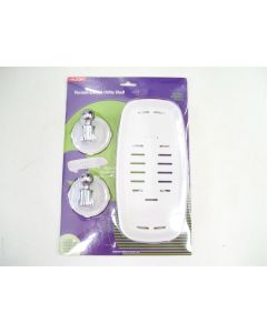 UTILTY SHELF BATHROOM SHOWER WALL TOILET TILE WET VACUUM SUCTION NALEON 24X12