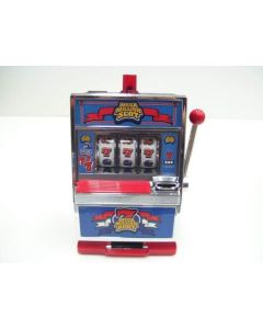 TOY COIN SLOT MACHINE 7 MEGA MILLION JACKPOT CASION STYLE RADICA 2410 ULTRA RARE