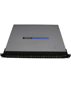 Linksys SRW248G4 48-Port 10/100 4-Port Gigabit Switch Webview Network Lan