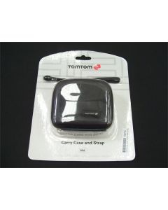 TOMTOM ONE 30 125 SERIES CARRY CASE HARD COVER GENUINE STRAP GPS NAVIGATION NAV