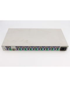 COMPAQ 106-1655-01 KVM SWITCH 8-PORT KEYBOARD MOUSE PS/2 PS2 VGA 8 PORT Beige HP