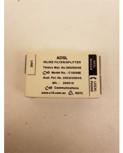 ADSL2+ Inline Filter Splitter ADSL PSTN D-Link C10245E Phone Line Modem CAT11