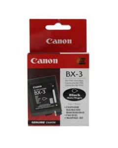 CANON BX-3 GENUINE BLACK BJ FAX INKJET CARTRIDGE FAX-B100 B110 B820 B150 B155