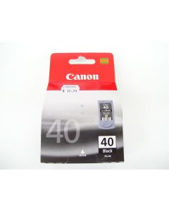 CANON PG-40 GENUINE BLACK INK CARTRIDGE IP1700 IP1800 IP2500 MP460 MX300 JX500