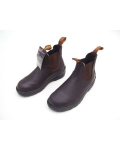 WORK BOOTS INDUSTRIAL BLUNDSTONE SPS X-TRA SHOCK PROTECTION BROWN AU SIZE 5  