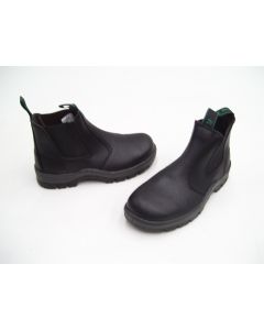 WORK BOOTS INDUSTRIAL BATA SAFETY HERCULES 2S1 STEEL TOE CAP BLACK UK 7.5