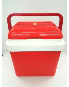 24L 12V Car Portable Fridge Camping Mini Coooler Warmer Box Caravan Carry Handle