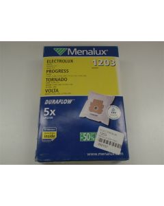 MENALUX 1203 VACUUM DUST BAG FOR ELECTROLUX TORNADO PROGRESS 5 PACK + FILTER NEW