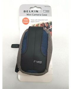 Compact Camera Bag Pouch Soft Case Carry Blue Waterproof Canon Nikon Sony Belkin