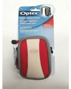 Compact Camera Bag Pouch Soft Case Carry Red Waterproof Canon Nikon Sony Optex