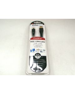 FIREWIRE CABLE IEEE 1394 4 PIN TO 6 PIN 1.8M 4P-6P CREST PREMIUM UP TO 400MBPS