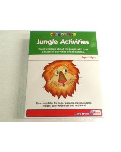 Childrens Educational Software Jungle Activities PC Templates Ages 1-8 Learning
