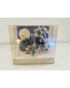 Christmas LED Light Musical XMAS Singing Tree Snow Snowman Decoration Light Up