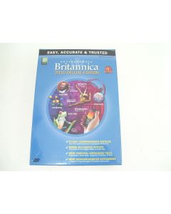 ENCYCLOPEDIA BRITANNICA 2010 DIGITAL DELUXE REFERENCE SUITE DVD SOFTWARE