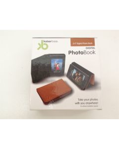 PICTURE FRAME KEYRING DIGITAL PHOTOBOOK KEYCHAIN COLOUR KAISERBAAS 2.4" TAN