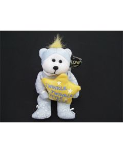 BEANIE KIDS BEAR COLLECTABLE BK826 JAYDEN THE TWINKLE LITTLE STAR GLOW IN DARK