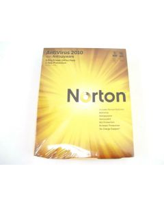 NORTON ANTIVRUS ANTISPYWARE PC FIREWALL SOFTWARE 2010 5 USER OFFICE PACK