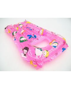 INFLATABLE POOL BED RAFT LOUNGER SWIMMING SWIM TOY FLOATING KIDS CHILDREN PINK