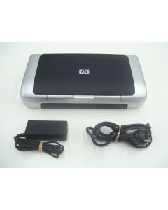 HP DJ460 460 INKJET PORTABLE MOBILE INKJET PRINTER USB SD MMC CARD BATTERY