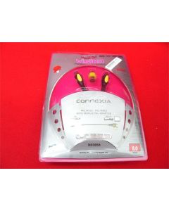PAL CABLE AERIAL TV ANTENNA PAL-PAL MALE-MALE MALE TO FEMALE ADAPTOR CONNEXIA