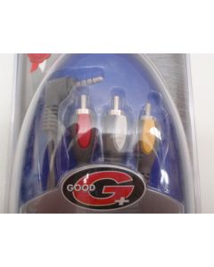 CONNEXIA X05232 3.5MM TRIBAND PLUG 3 RCA PLUGS CABLE 2M