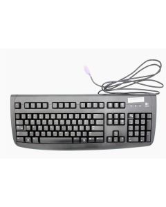 MICROSOFT KEYBOARD PS/2 PS2 DELUXE 250 Wired Black QWERTY English