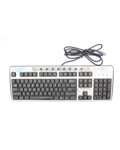 HP KEYBOARD PS2 PS/2 Wired Black INTERNET QWERTY English KB-0133