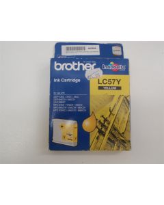 BROTHER LC57Y YELLOW INK CARTRIDGE FOR DCP-13OC/330C/350C DCP-540CN/560CN