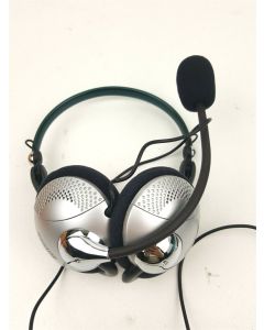 HEADPHONES VIDEO CONFERENCING HEADSET MIC MICROPHONE VOIP WORK FROM HOME NETCOMM