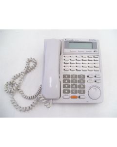 PANASONIC KX-T7433AL KX-T7433 AL BUSINESS TELEPHONE WHITE HANDSET DIGITAL CORDED