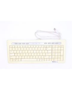 MSI ES300MU USB Keyboard MULTIMEDIA INTERNET Wired White Corded