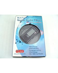 MP3 PLAYER MUSIC VOICE RECORDER 256MB DIGITAL USB SD MMC CARD READER PEAK USB2.0